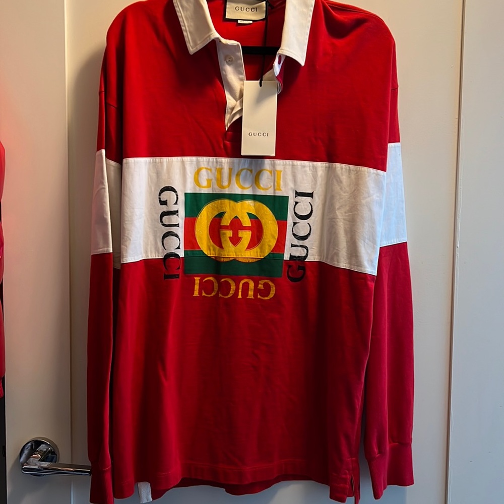 Gucci Logo Polo Shirt
